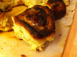 Norwegian Cinnamon Buns.  My recipe challenge to bake from the Bread and Yeast Chapter of How To Be A Domestic Goddess.